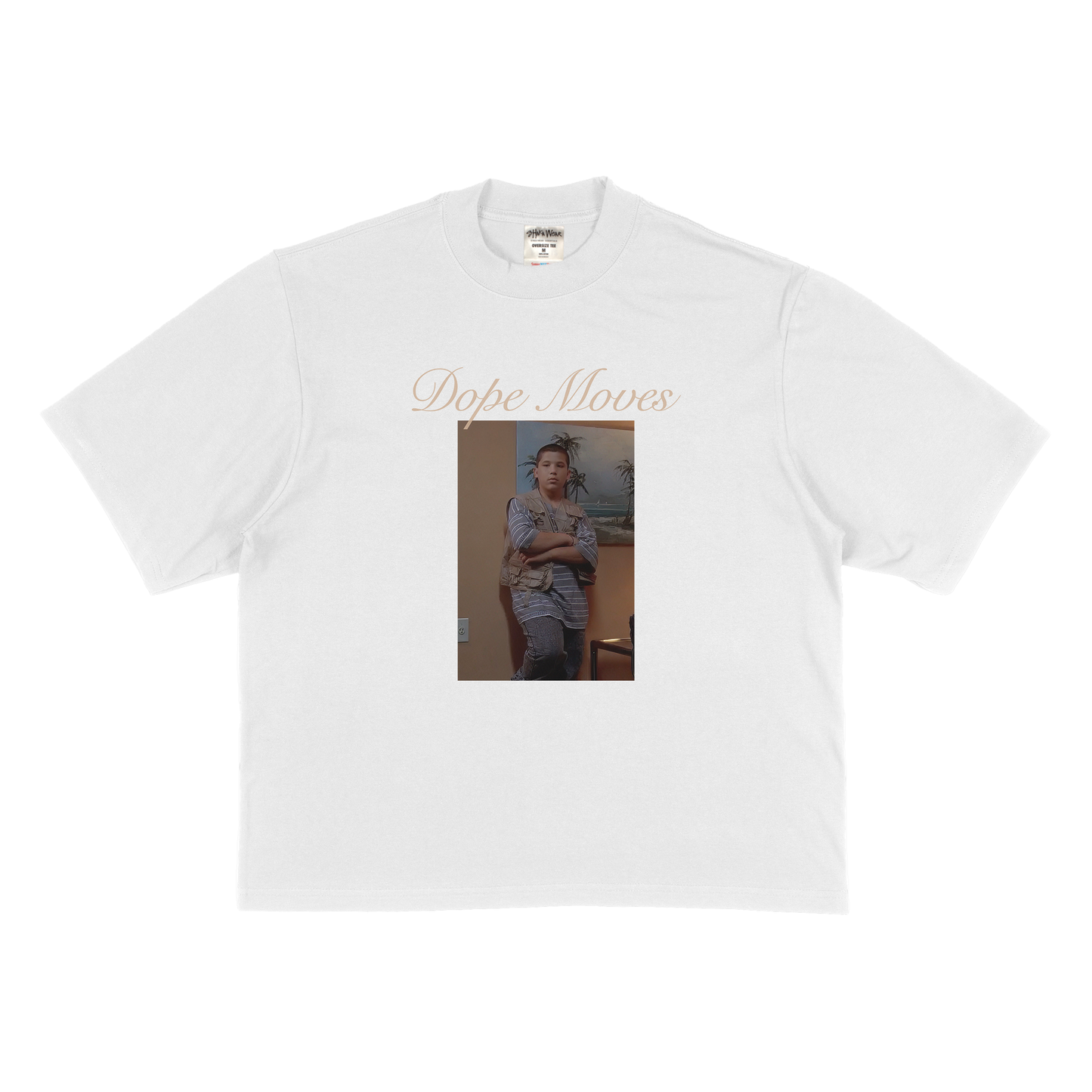 Dope Moves Oversized Tee Shirt