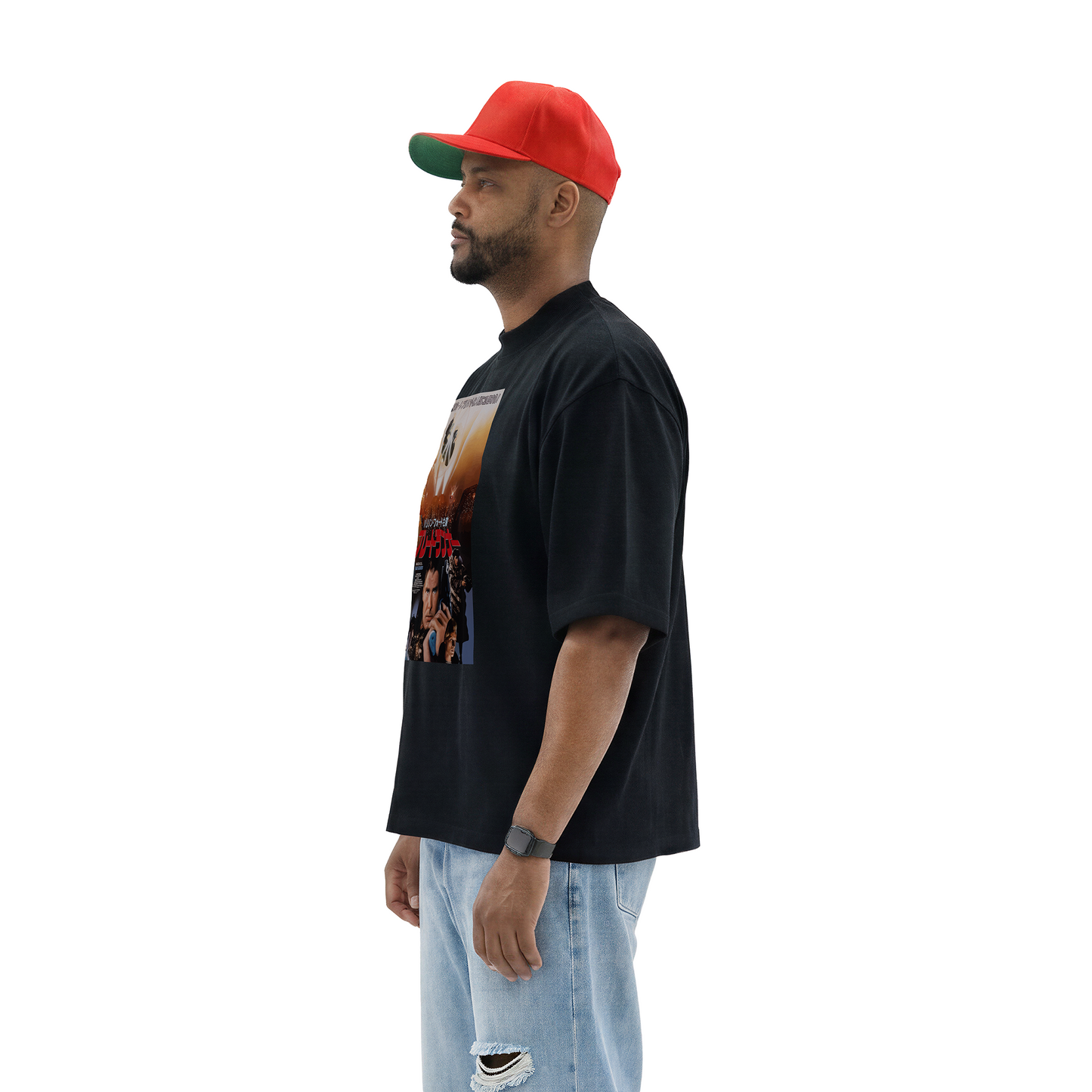 Blade Runner Poster Oversized Tee Shirt