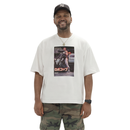 Robocop Poster Oversized Tee Shirt