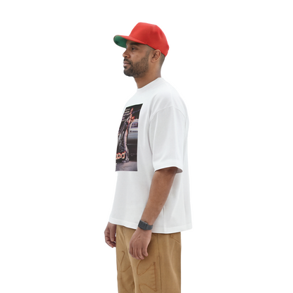 Robocop Poster Oversized Tee Shirt